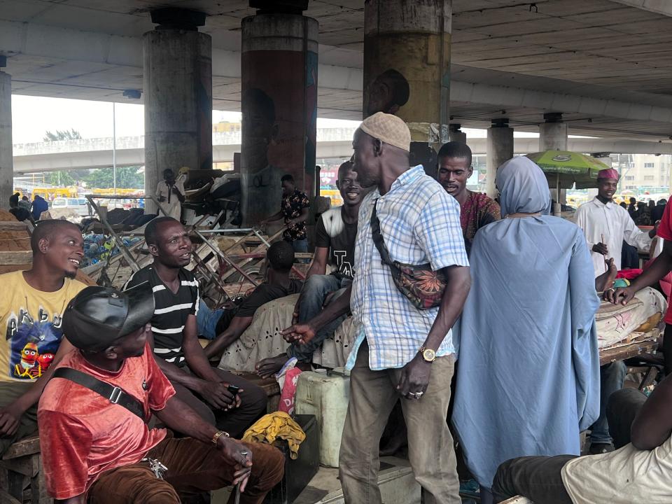 ‘I’ve been sleeping under a bridge in Lagos for 30 years’