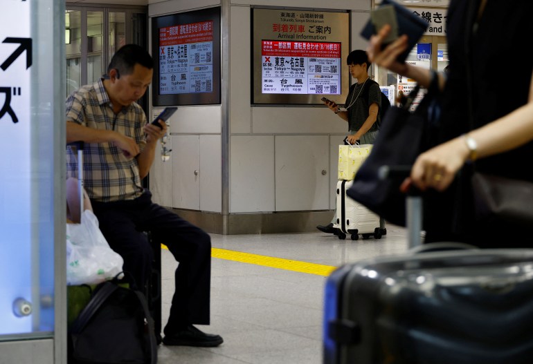 Japan orders evacuations as Typhoon Ampil approaches