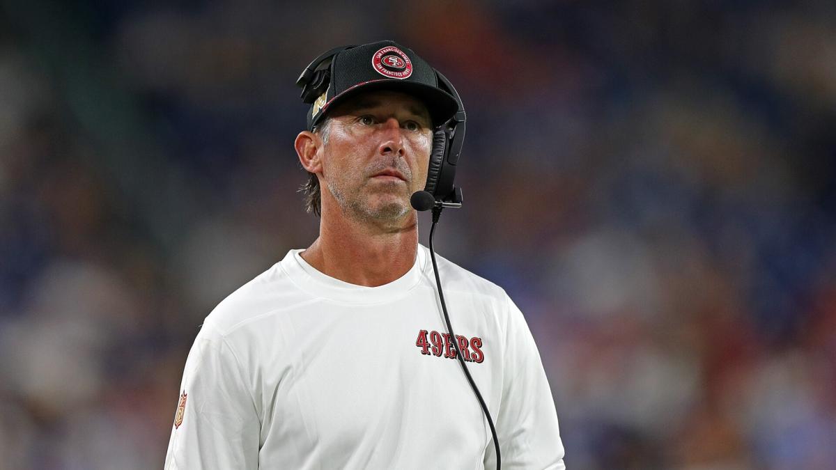 Kyle Shanahan again suggests Brandon Aiyuk isn’t practicing because he’s injured