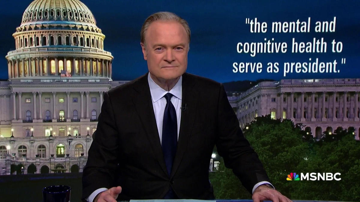 Lawrence: Trump knows he does not have the mental and cognitive health to debate Harris