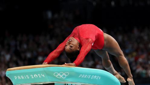 Live updates: Simone Biles secures another gold in apparatus finals