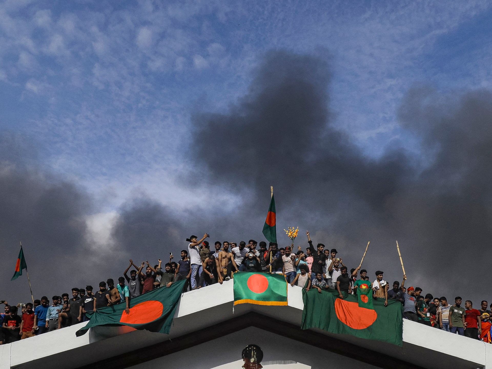 Moments from a historic day in Bangladesh