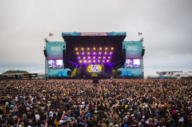 Mother describes ‘terrifying’ crowd crush at Boardmasters festival