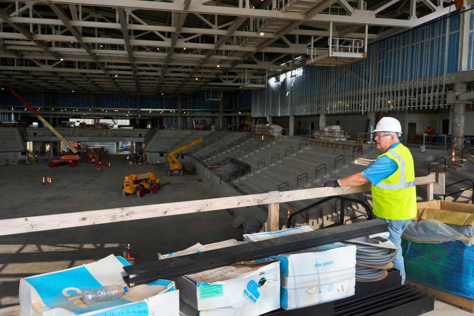 New coliseum ‘making really great progress,’ former OKC mayor says. Here’s when it’ll be finished