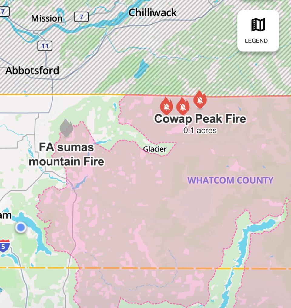 New wildfires spotted in Mount Baker wilderness, North Cascades National Park