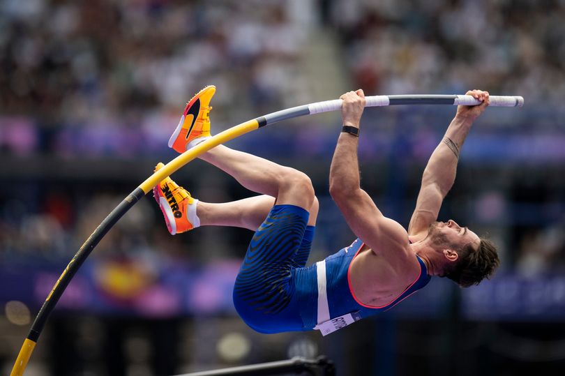 Olympics pole vaulter’s manhood mishap costs him medal chance as viewers in stitches