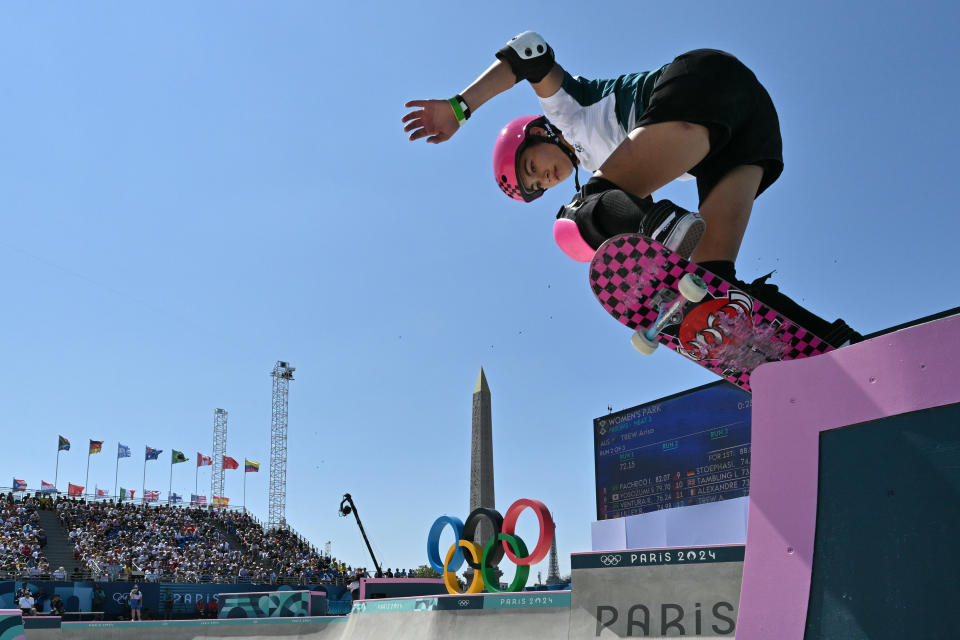 Paris Olympics: Australia’s Arisa Trew captures gold with spectacular run in final heat