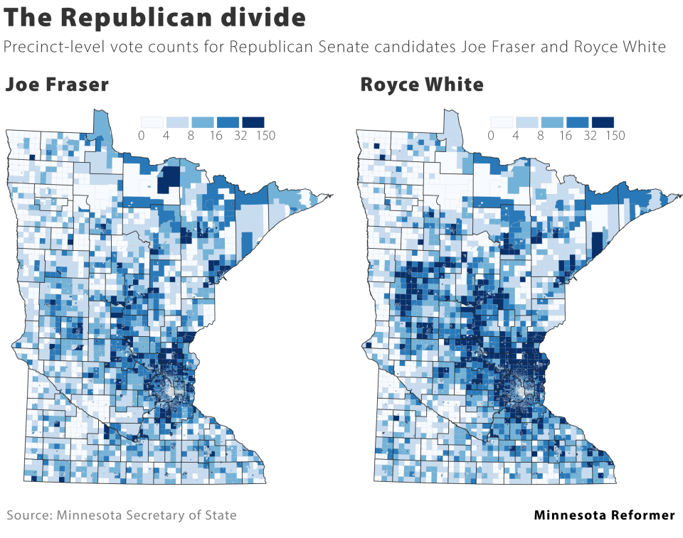 Primary maps illustrate rural activist takeover of Minnesota GOP