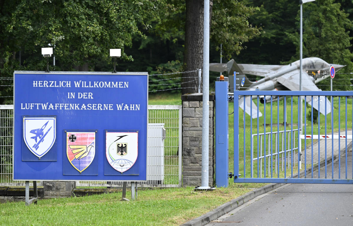 Probe at German military base finds no evidence that the water supply was tampered with