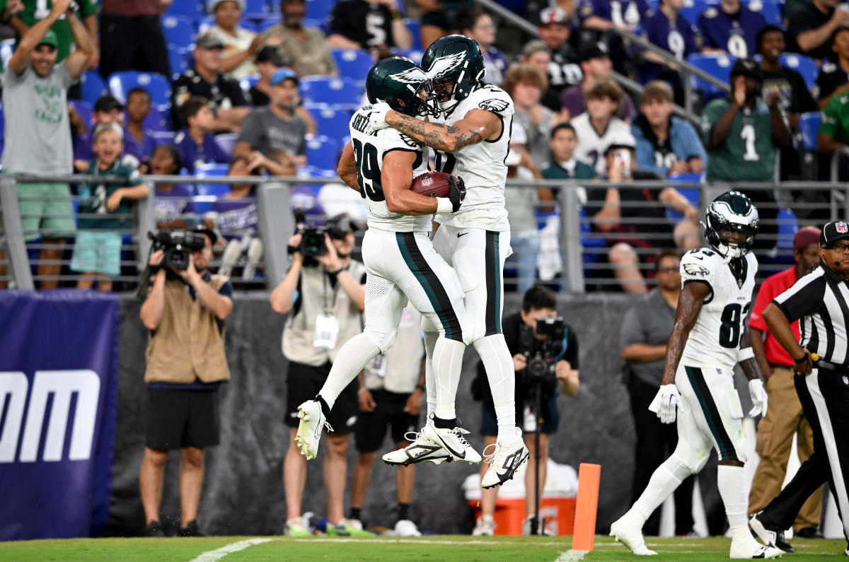 Roob’s Instant Observations: Rookies shine as Eagles beat Ravens in wild last-second finish