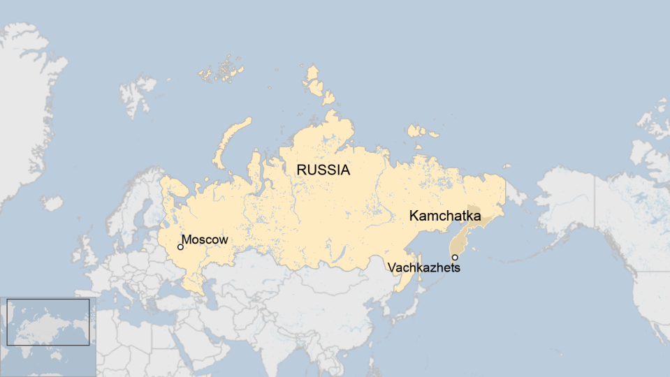 Russia searches for missing helicopter with 22 on board