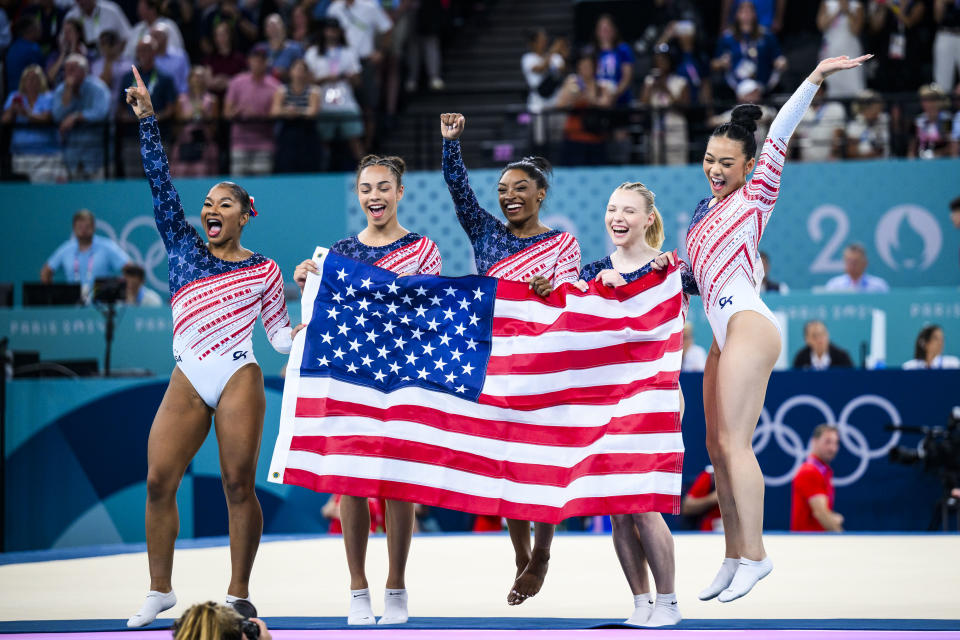 Simone Biles reveals gold medal-winning gymnastics team’s name: ‘F Around and Find Out’