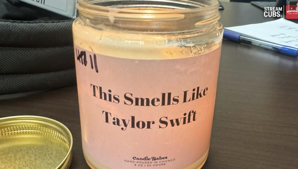 Taylor Swift candle gets credit for helping power recent Cubs’ surge