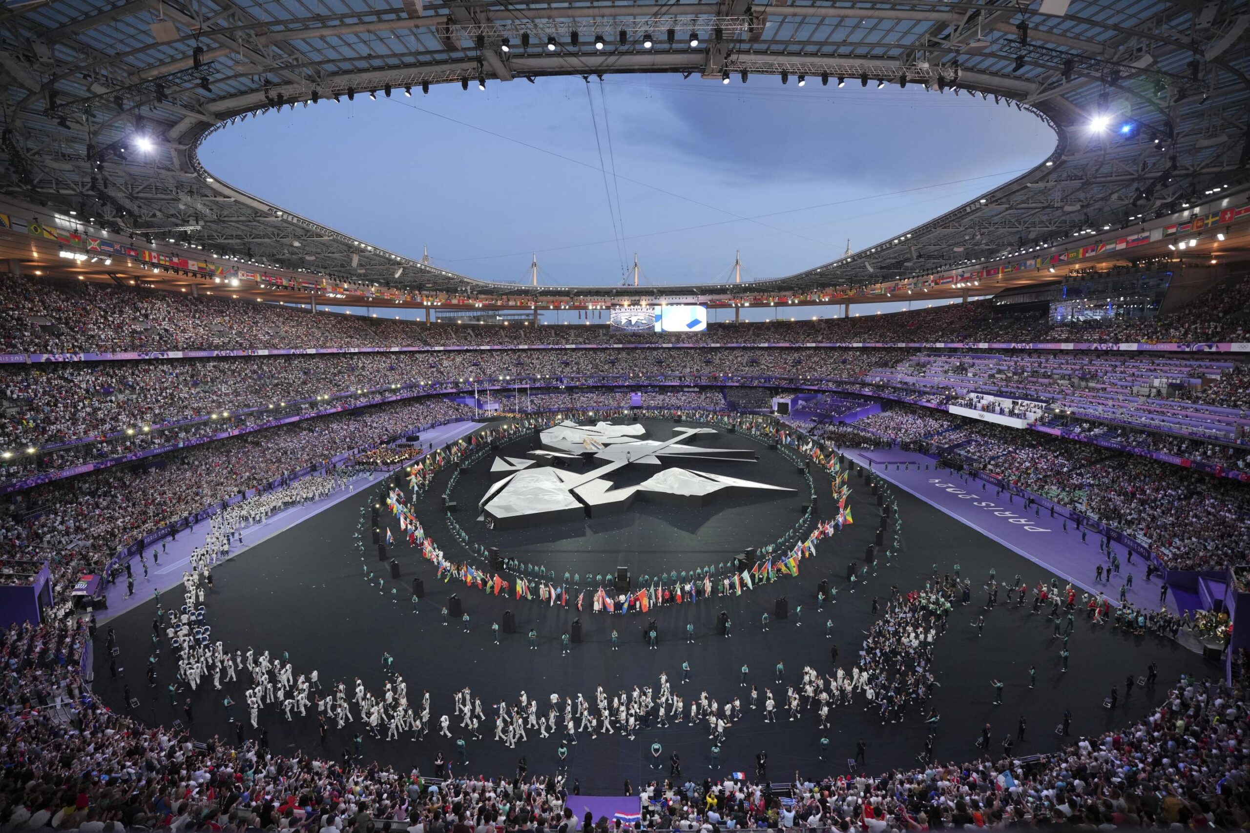 The Olympics closing ceremony was a spectacle to behold: From Tom Cruise’s stunts to the Golden Voyager, see the send-off to the Games in photos