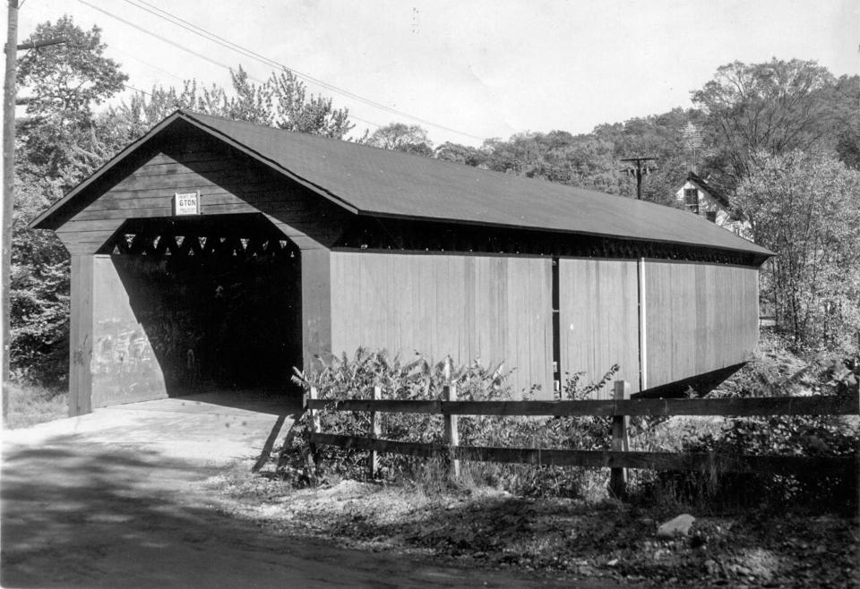 Then & Now: Gilbertville Covered Bridge, Hardwick/Ware