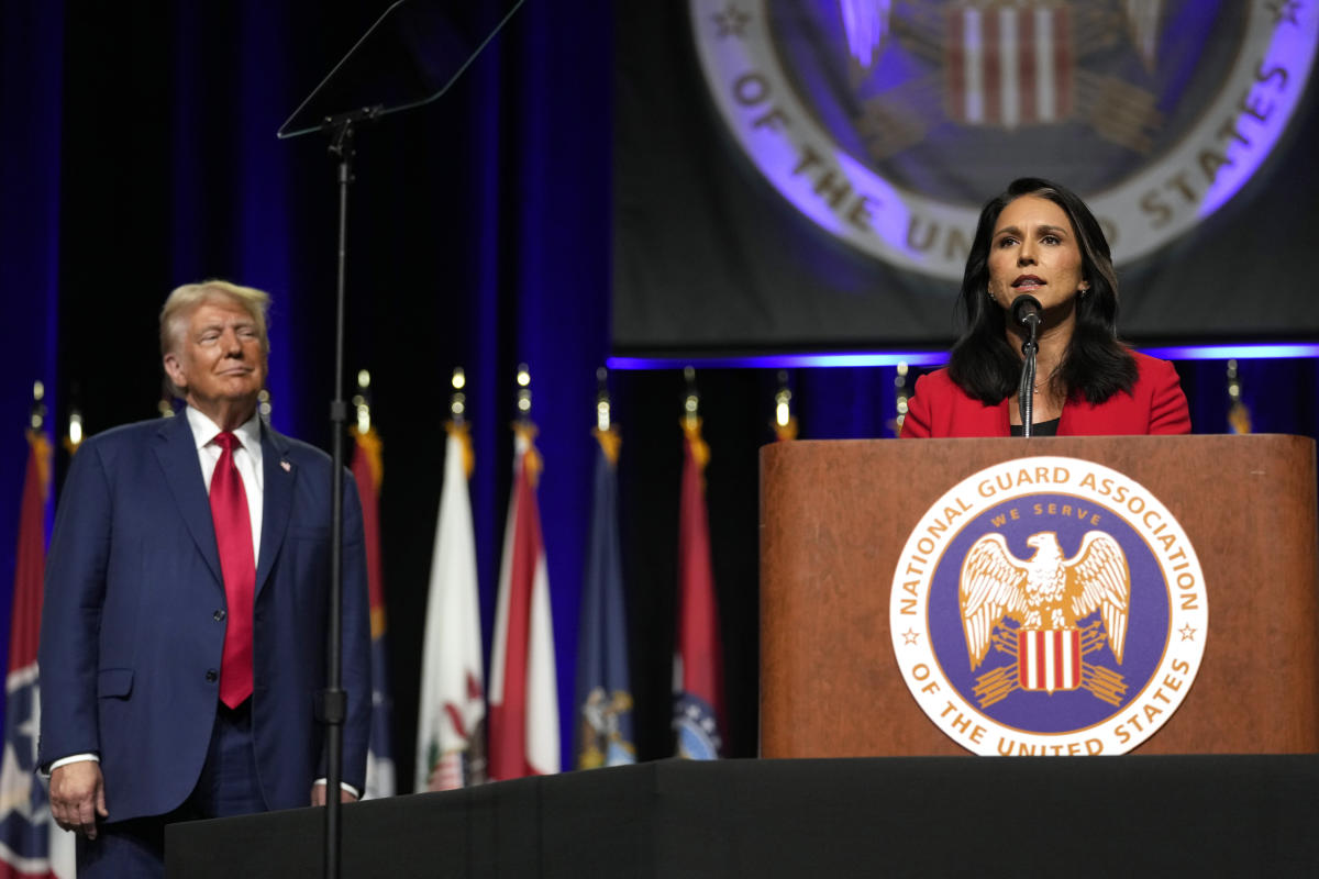 Tulsi Gabbard, who ran for 2020 Democratic nomination, endorses Trump against former foe Harris