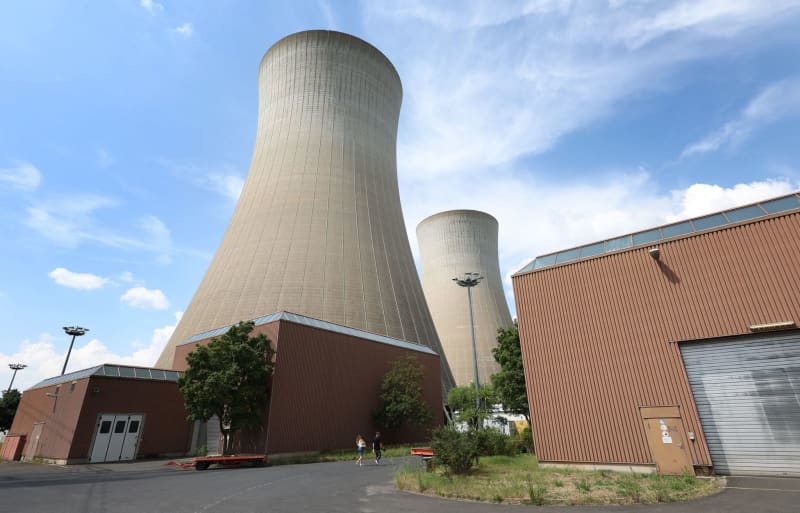 Two 143-metre-tall towers set for implosion at German nuclear plant