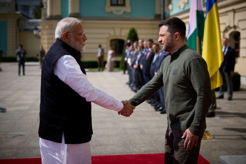 Ukraine’s Zelenskiy says he would support India hosting second summit on peace