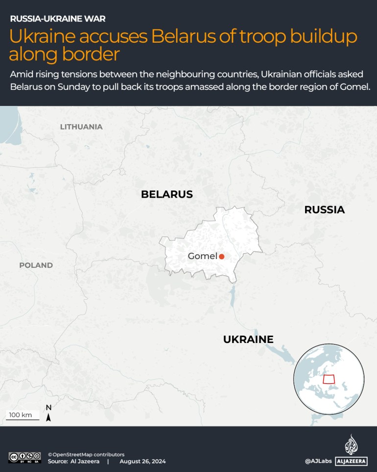 Why is Belarus amassing troops along its border with Ukraine?