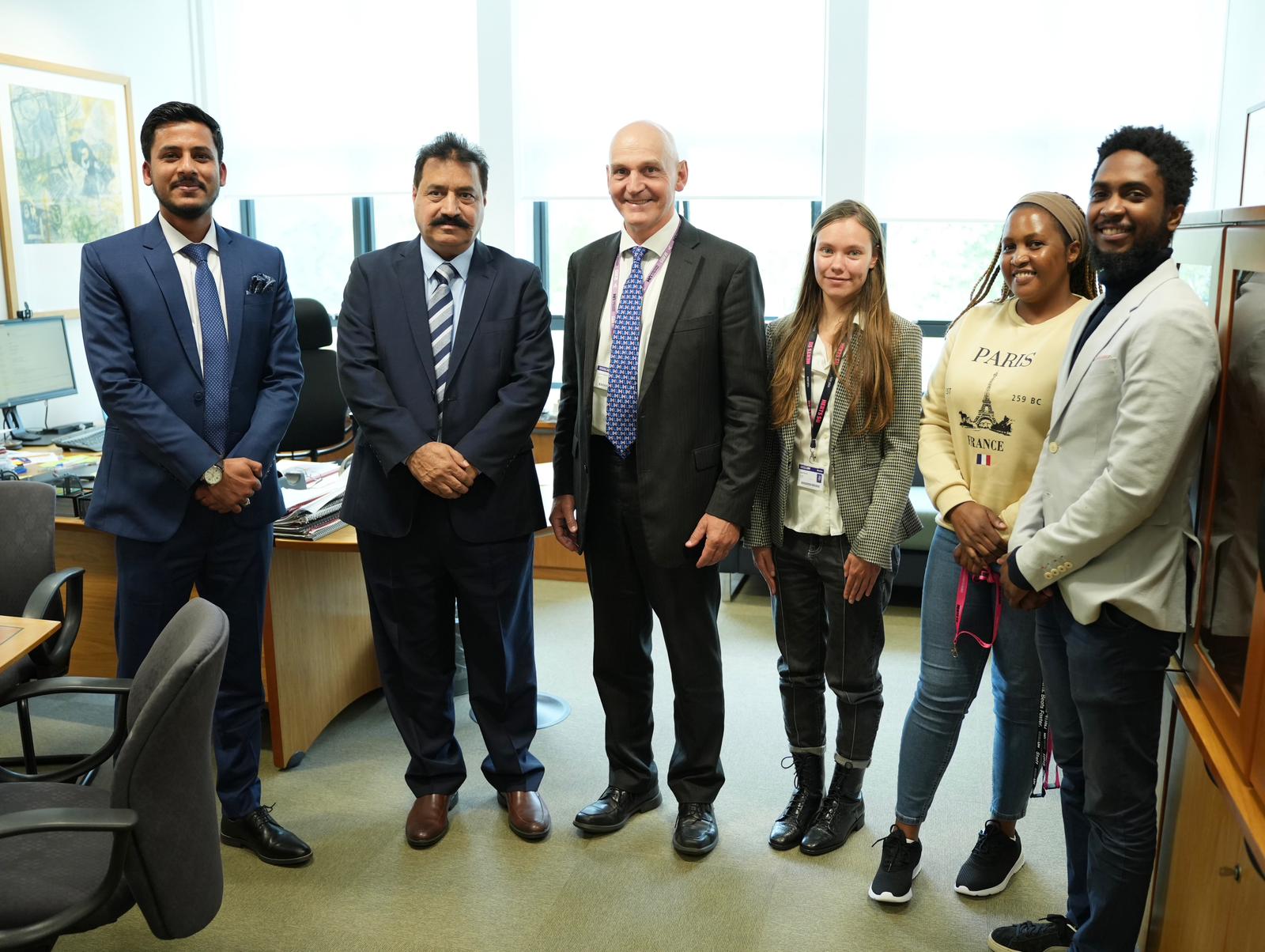 Minister of Rehabilitation AJK Javed Iqbal Badhanvi Visits University of Hertfordshire, Strengthening Ties for Educational Collaboration