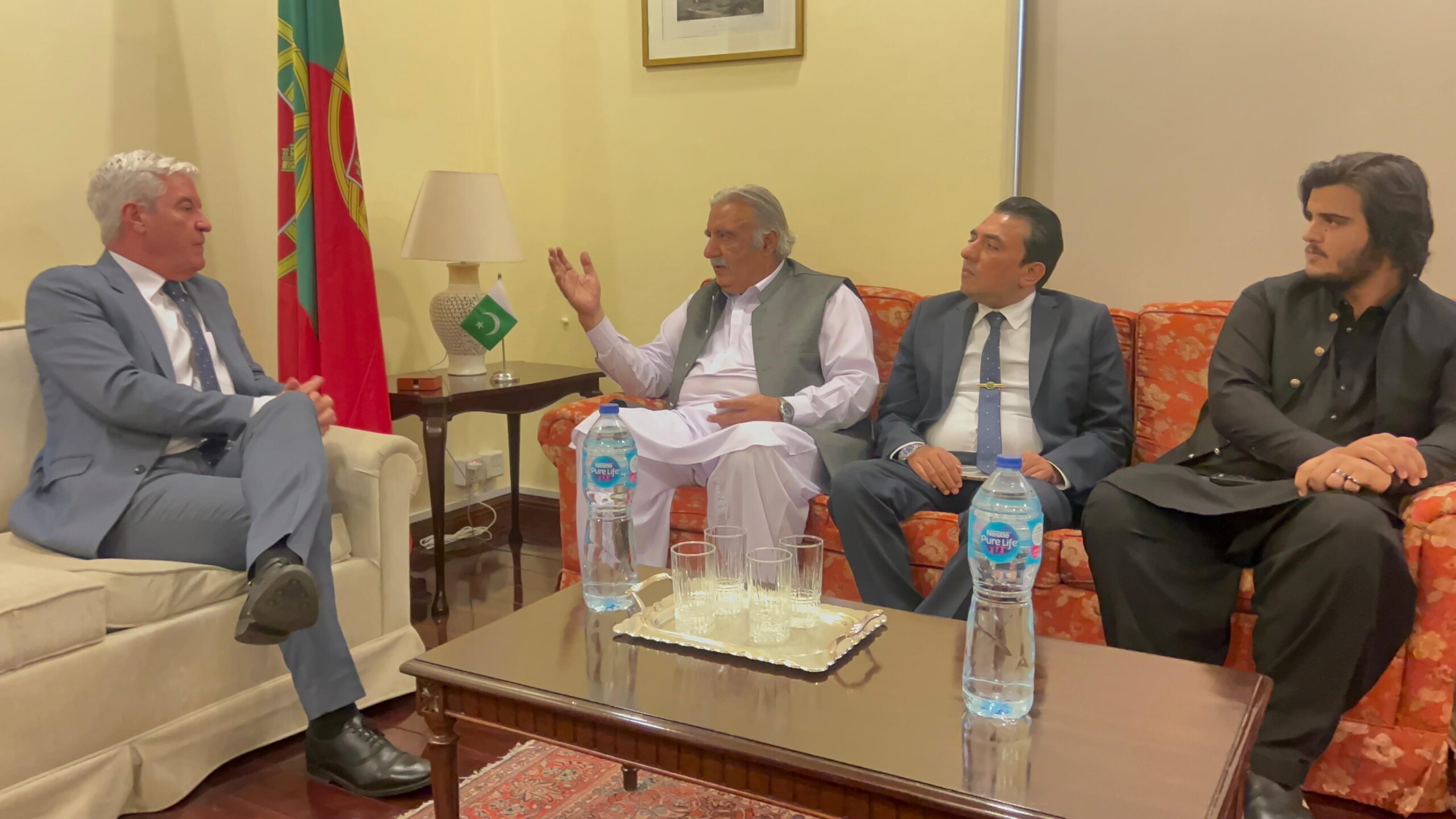 Ambassador of Portugal Hosts Meeting with Pakistani Officials to Strengthen Bilateral Ties