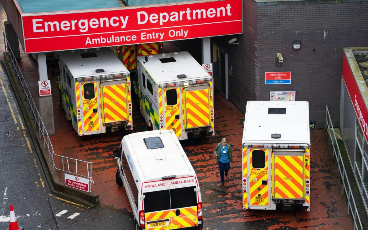 A&E department ‘operating at over 250pc capacity’ raises patient safety fears