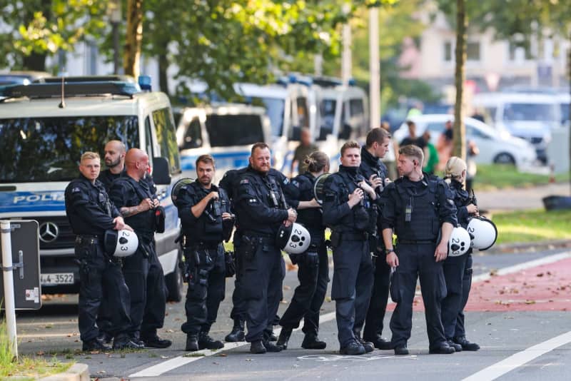 AfD event in German city of Essen disrupted by beeps and protesters