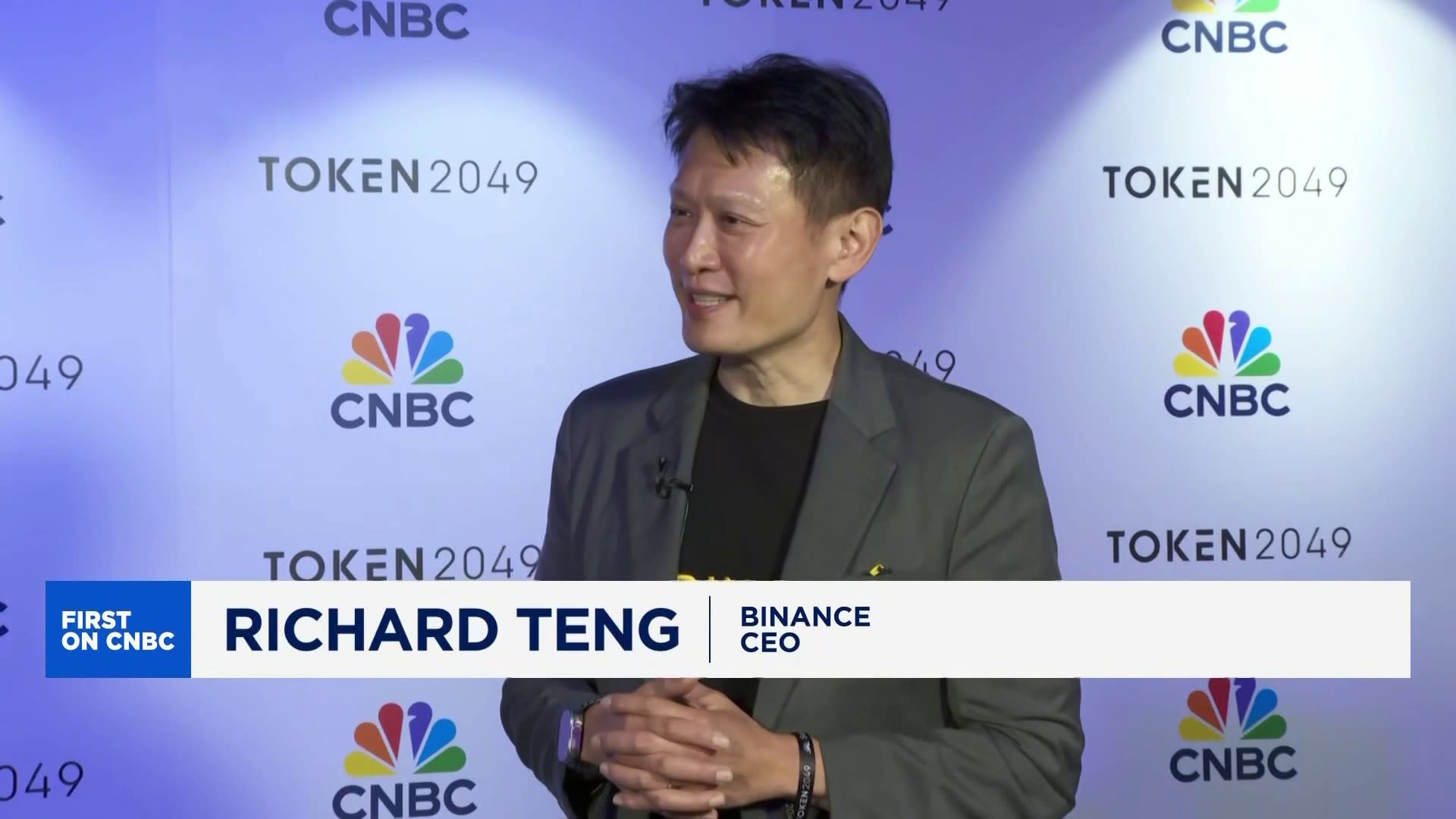 Binance CEO says crypto exchange saw 40% growth this year in institutional, corporate investors