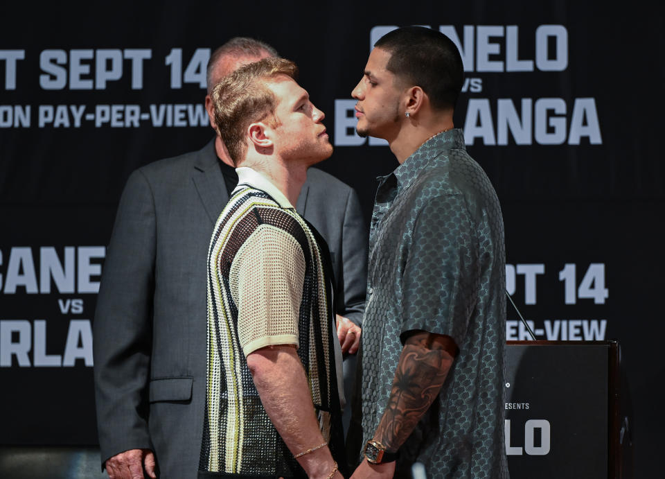 Canelo Alvarez a heavy favorite to defend super middleweight title against Edgar Berlanga