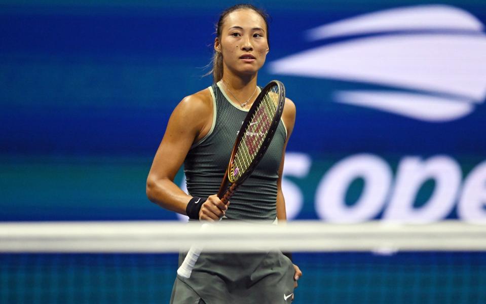 China’s Olympic champion Zheng Qinwen target of alleged racist abuse by fan during US Open