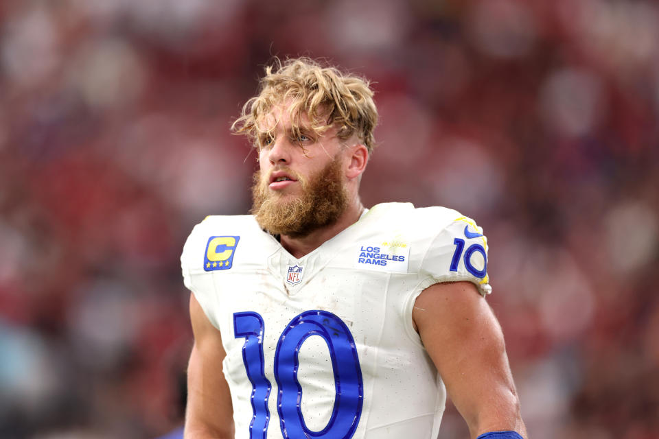 Cooper Kupp leaves Rams-Cardinals game with ankle injury