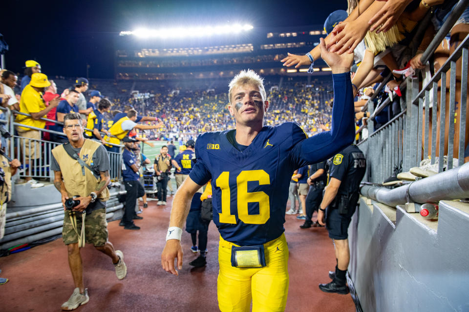 Davis Warren’s improbable road from kid with cancer to Michigan’s starting QB