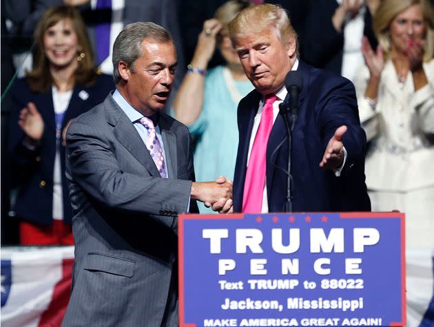 Donald Trump Makes Bizarre Claim About Nigel Farage’s General Election Performance