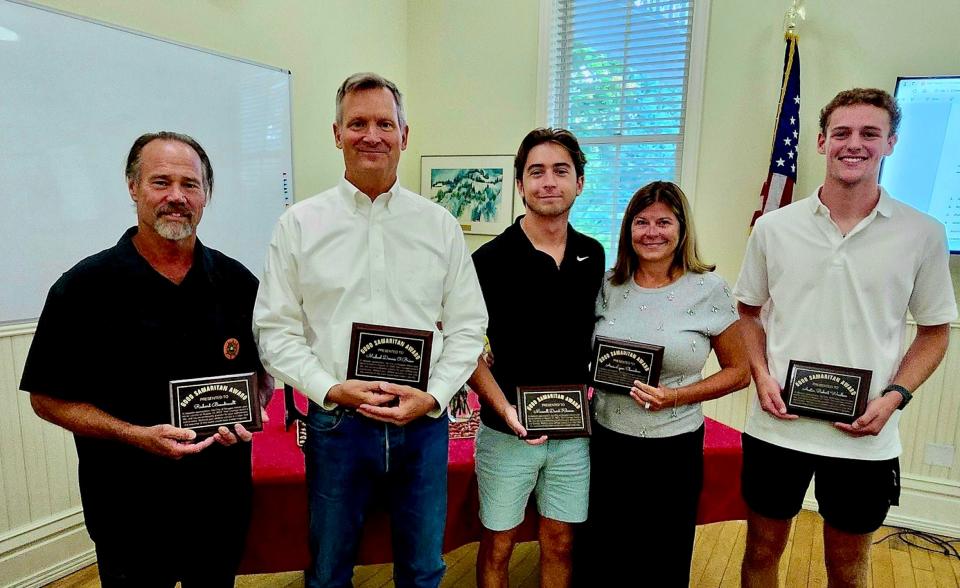 Douglas honors six locals for quick thinking that likely saved a stranger’s life