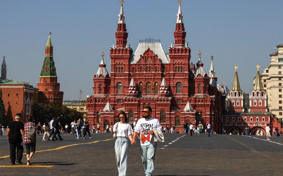 Dozens from UK take up Putin’s offer to ditch ‘woke’ West and move to Russia