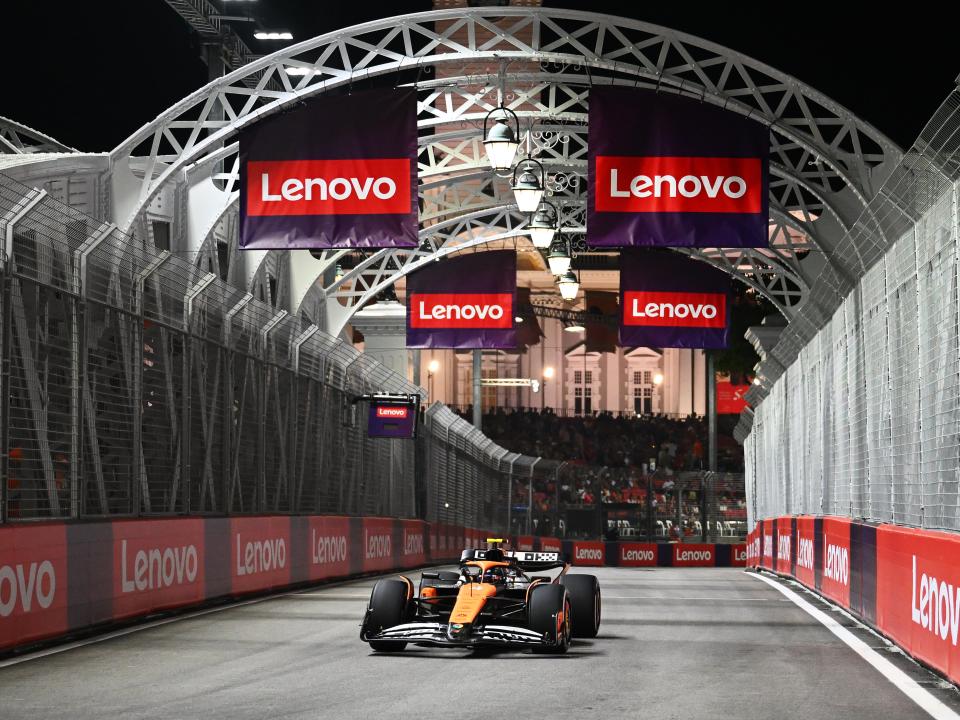 F1 Singapore GP LIVE: Practice schedule and FP2 results after George Russell crash