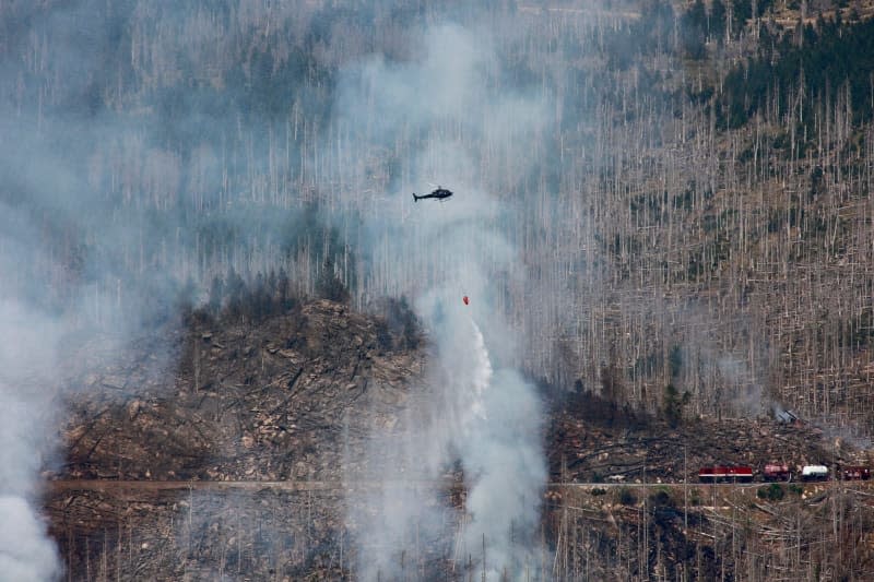 Firefighters to battle for days at wildfire in northern Germany