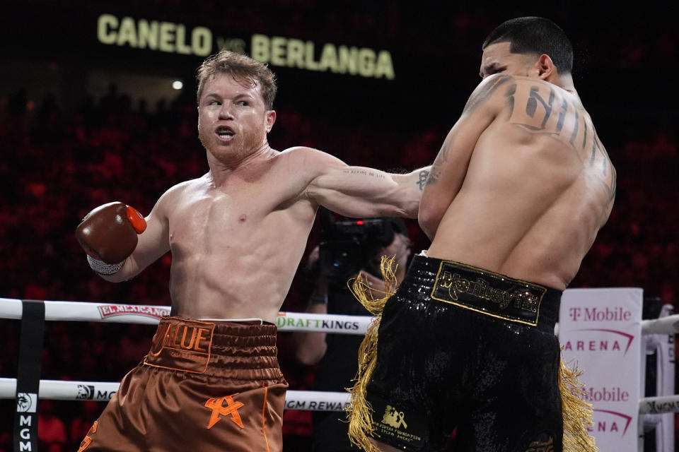 Follow live: Canelo Álvarez vs. Edgar Berlanga odds, highlights and more from T-Mobile Arena in Las Vegas