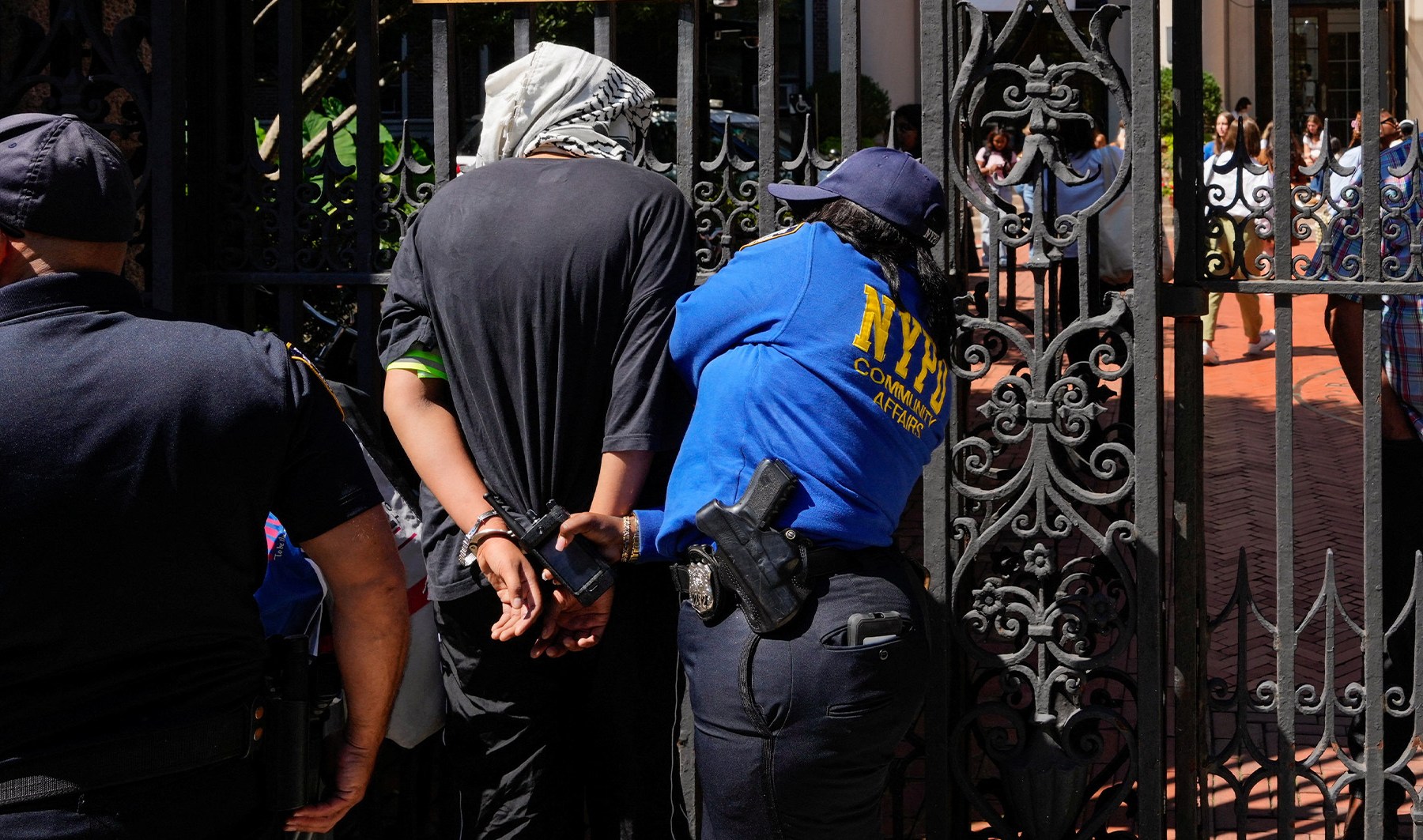 Gaza protesters detained at Columbia University as new term begins