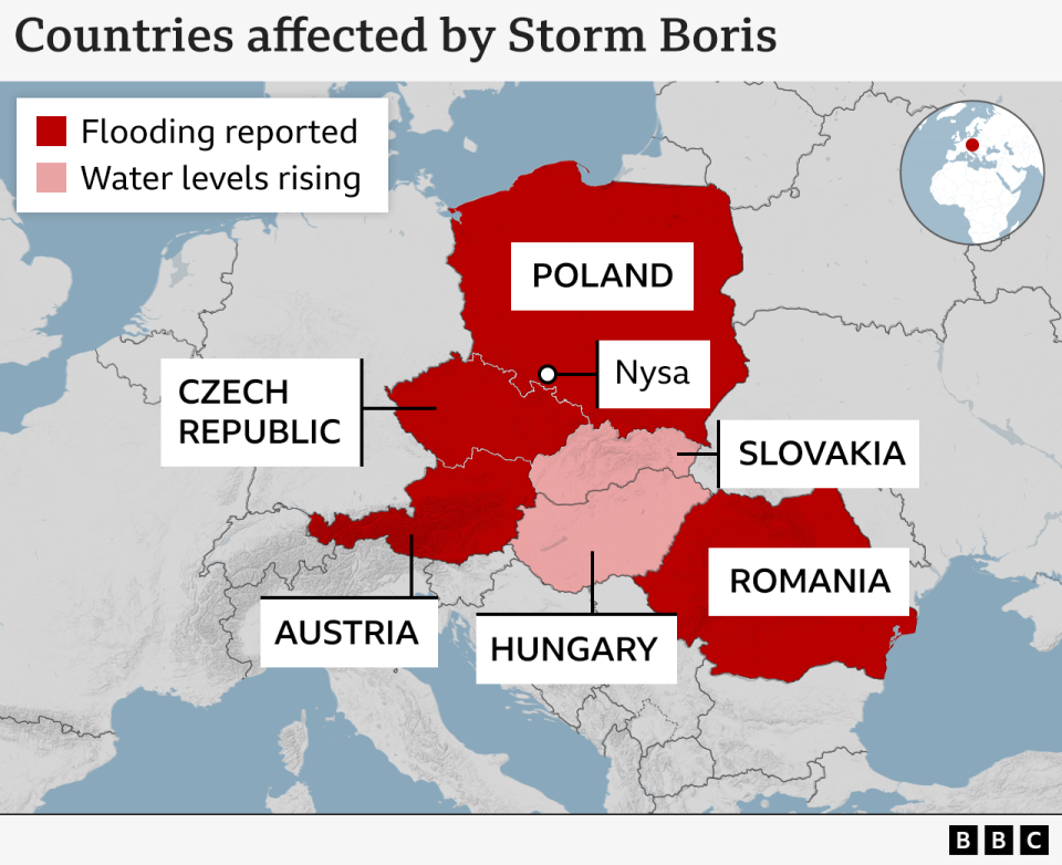 Italy next to face storm after 21 killed in Europe floods