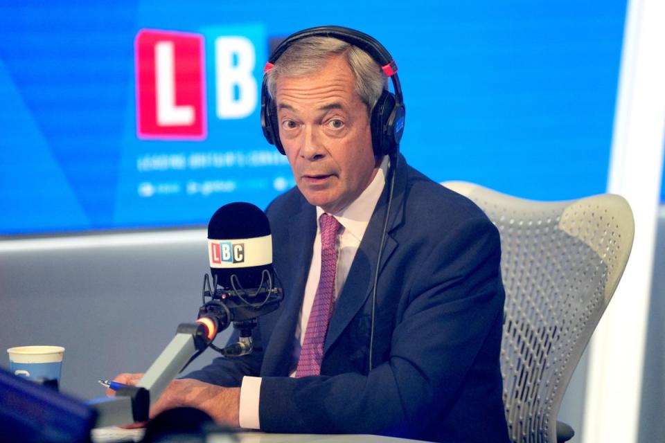 James O’Brien praised for ‘brutal’ Nigel Farage comments moments after LBC interview