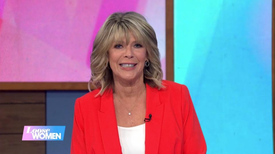 Loose Women’s Ruth Langsford responds to wedding ring question