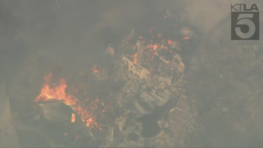 Man, 34, arrested for starting massive Line Fire in San Bernardino County