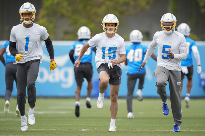 Meet Sanjay Lal, Chargers receivers coach with hands on the key to an untested offense