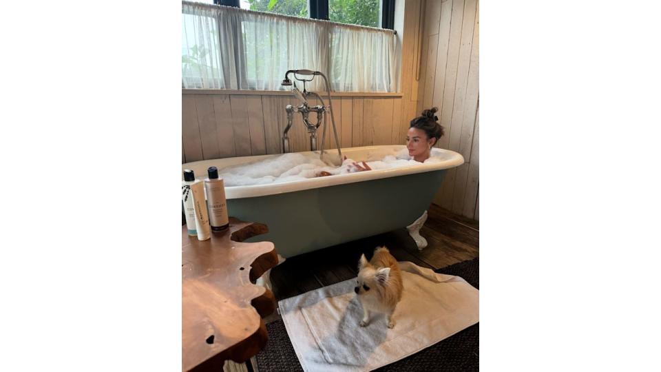 Michelle Keegan sparks reaction with intimate bath photo