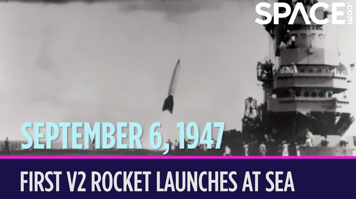 OTD In Space – September 6: First V2 Rocket Launches At Sea