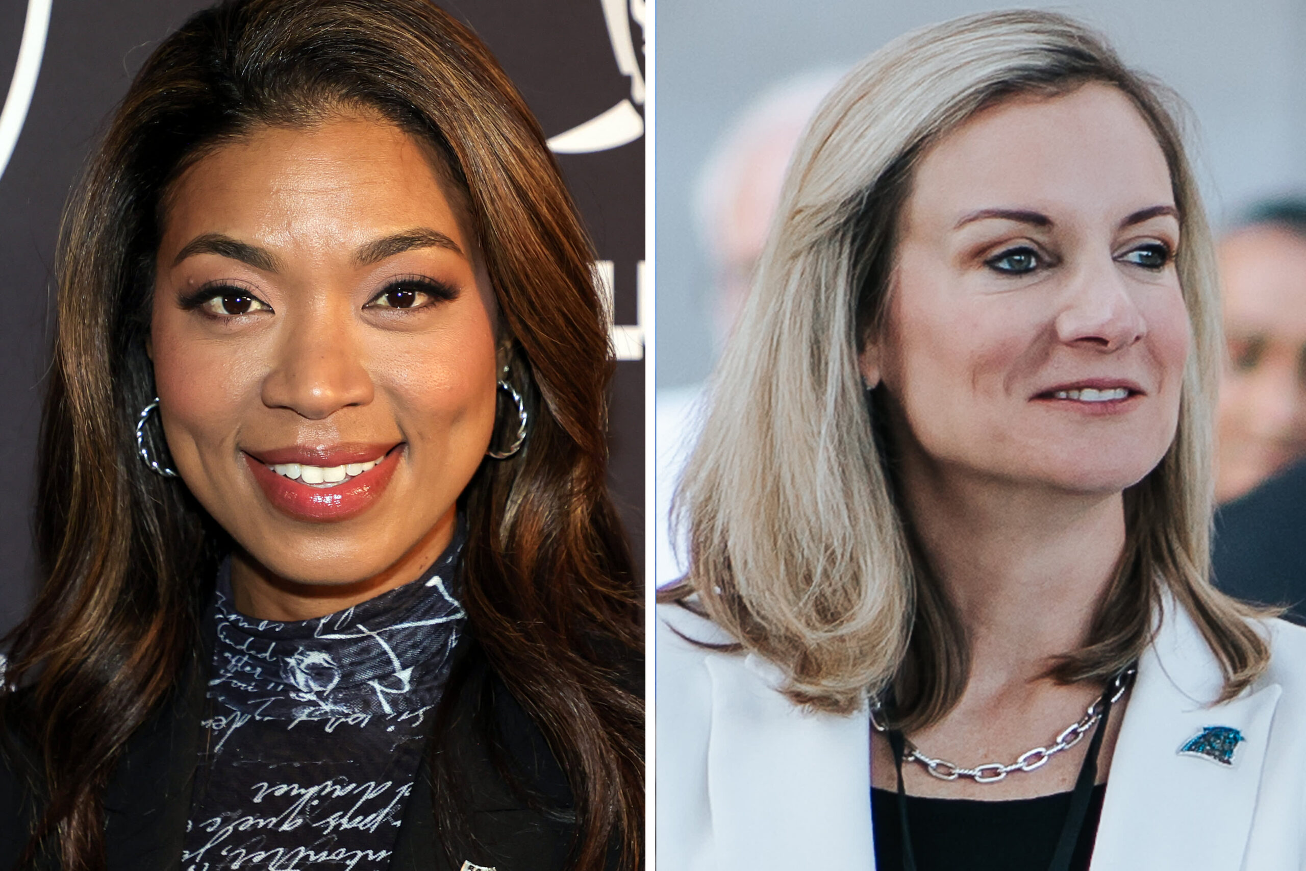 Panthers-Raiders game marks a first for the NFL with two women presidents at the helm