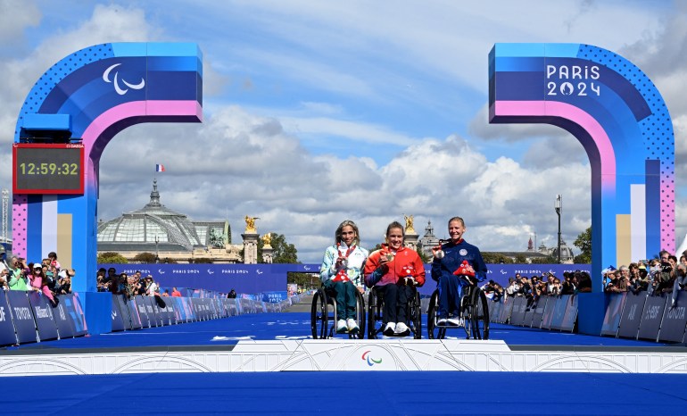 Paris 2024 Paralympic Games: Swiss dominate wheelchair marathon