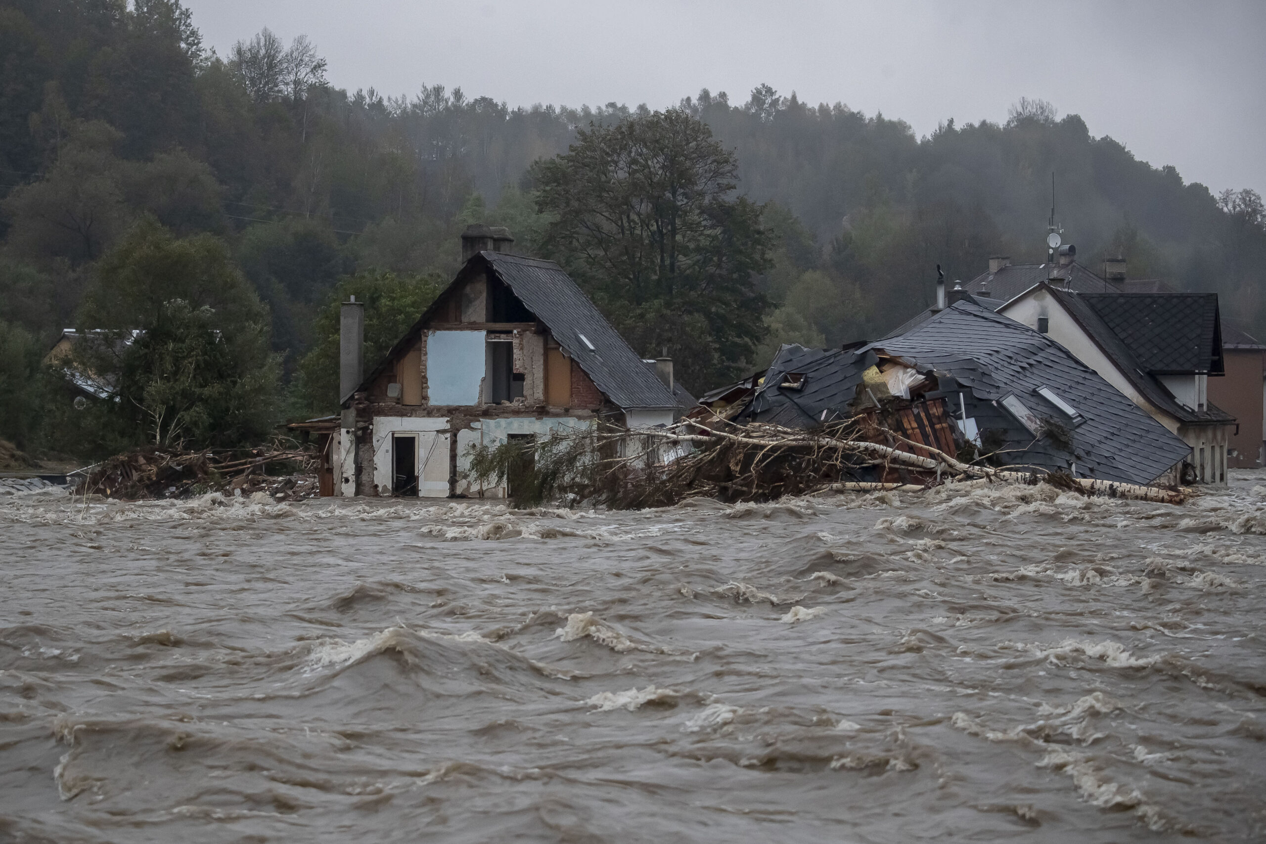 Pictures show floods ravaging Central and Eastern Europe as death toll rises