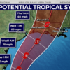 Potential tropical cyclone six gains momentum in the Gulf